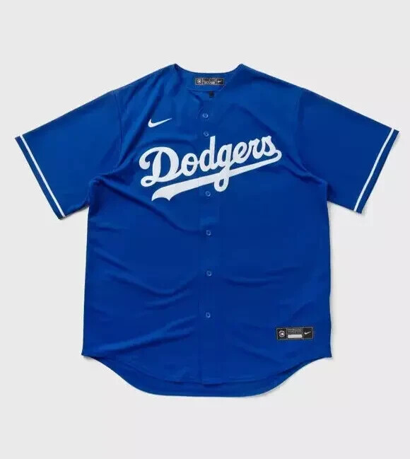 Nike LA Dodgers ベースボールジャージー Lサイズ NEW Men's Size L Nike Los Angeles Dodgers LA Blue Baseball
