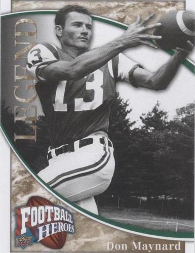 2009 Upper Deck Football Heroes Don Maynard #224