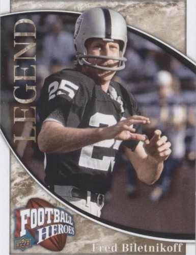 2009 Upper Deck Football Heroes Fred Biletnikoff #275