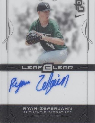 2015 Leaf Ultimate Draft - Ryan Zeferjahn #BA-RZ1