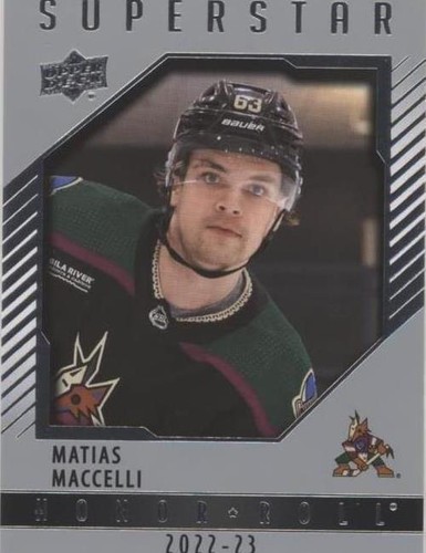 2022-23 Upper Deck Series 2 - Matias Maccelli #HR60