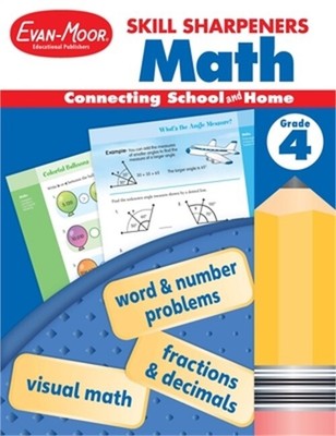 Skill Sharpeners: Math, Grade 4 (Paperback or Softback)