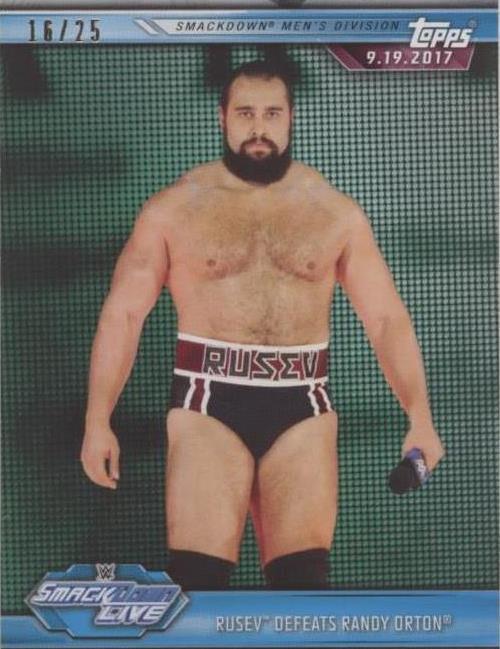 2019 Topps WWE Road to Wrestlemania - Rusev #57