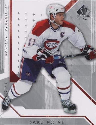 2006-07 SP Authentic - Saku Koivu #48