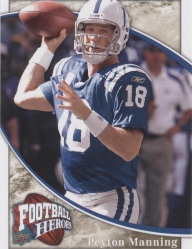 2009 Upper Deck Football Heroes Peyton Manning #30