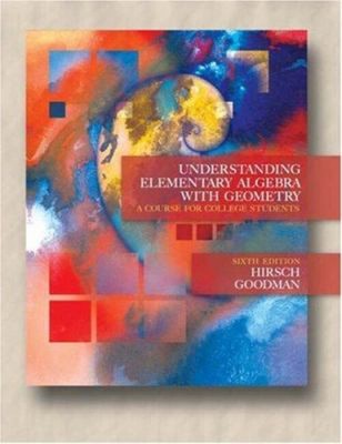 Understanding Elementary Algebra with Geometry : A Course for Col