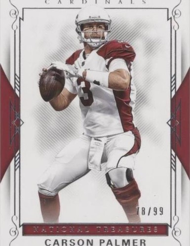 2017 Panini National Treasures Carson Palmer #22
