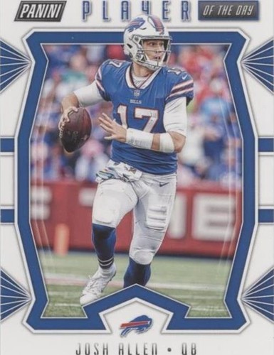 2019 Panini Player of the Day Josh Allen #48