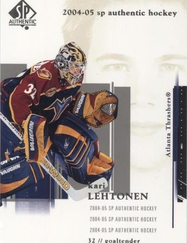 2004-05 SP Authentic - Kari Lehtonen #6