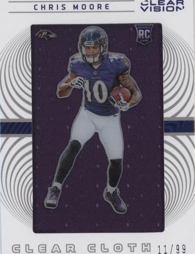 2016 Panini Clear Vision Chris Moore #40