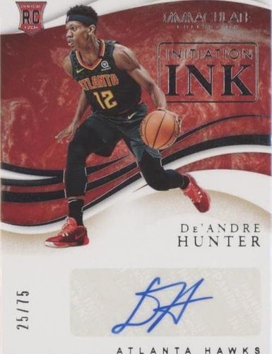 2019-20 Panini Immaculate Collection - De'Andre Hunter #INI-DAH