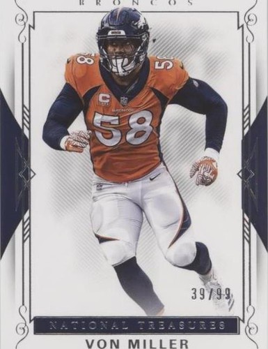 2017 Panini National Treasures Von Miller #97