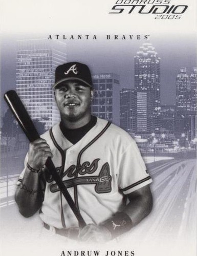 2005 Donruss Studio - Andruw Jones #25
