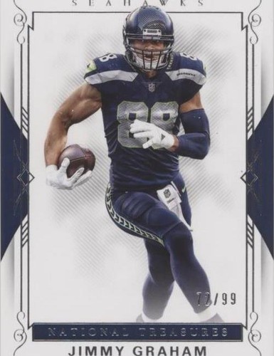 2017 Panini National Treasures Jimmy Graham #52