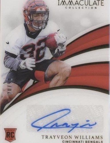 2019 Panini Immaculate Collection Trayveon Williams #RA-25
