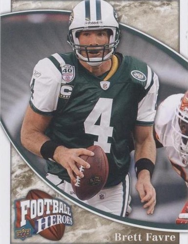 2009 Upper Deck Football Heroes Brett Favre #28