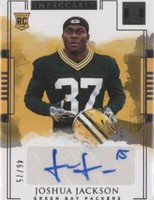 2018 Panini Impeccable Joshua Jackson #159