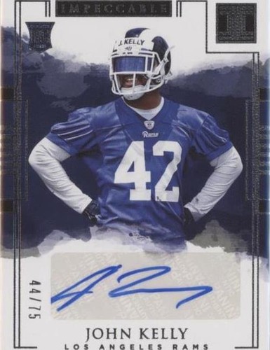 2018 Panini Impeccable John Kelly #156