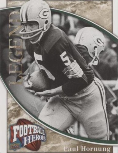 2009 Upper Deck Football Heroes Paul Hornung #205