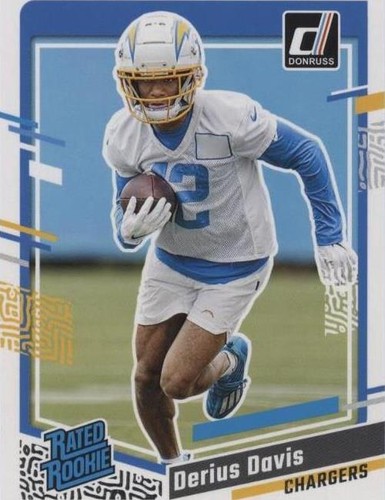 2023 Panini Donruss Derius Davis #351