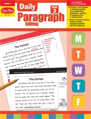 Daily Paragraph Editing, Grade 3 (Paperback or Softback)