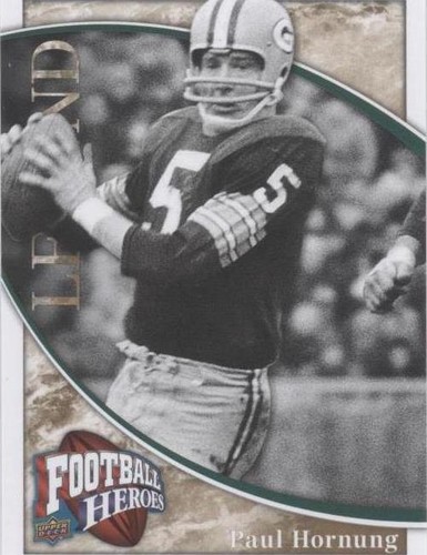 2009 Upper Deck Football Heroes Paul Hornung #202