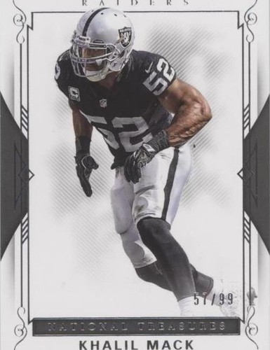 2017 Panini National Treasures Khalil Mack #65