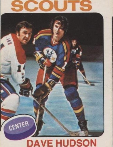 1975-76 O-Pee-Chee - Dave Hudson #122