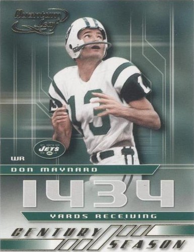 2001 Quantum Leaf Don Maynard #CS - 21