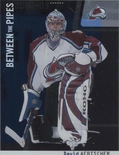 2002-03 In the Game Be A Player Between the Pipes - David Aebischer #22