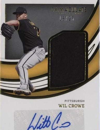 2022 Panini Immaculate Collection - Wil Crowe #JSS-WC