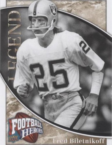 2009 Upper Deck Football Heroes Fred Biletnikoff #278