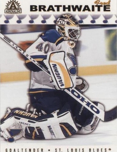 2001-02 Pacific Adrenaline - Fred Brathwaite #157