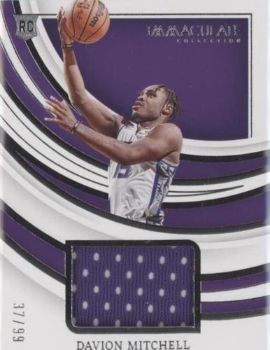 2021-22 Panini Immaculate Collection - Davion Mitchell #RR-DM