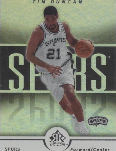 2005-06 Upper Deck NBA Reflections - Tim Duncan #87