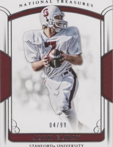 2018 Panini National Treasures Collegiate John Elway #17