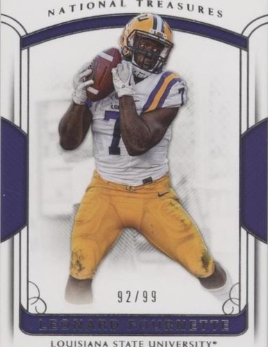 2018 Panini National Treasures Collegiate Leonard Fournette #19
