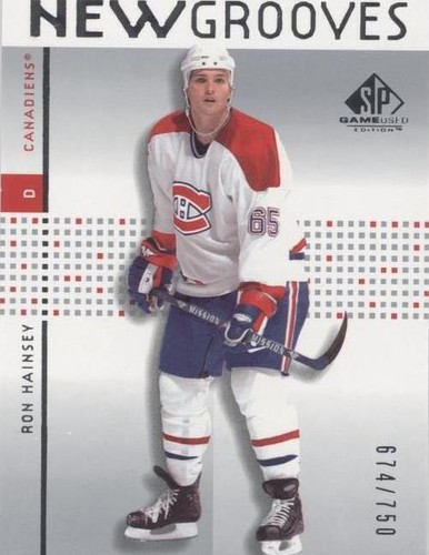 2002-03 SP Game Used - Ron Hainsey #83