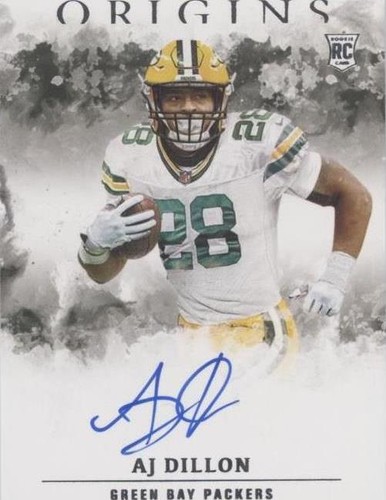 2020 Panini Origins A. J. Dillon #RA-AJ