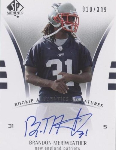 2007 SP Authentic Brandon Meriweather #262