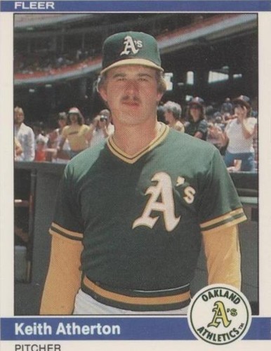 1984 Fleer - Keith Atherton #437