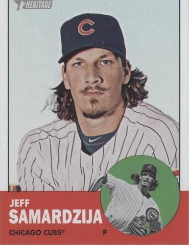 2012 Topps Heritage - Jeff Samardzija #31