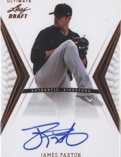 2012 Leaf Ultimate Draft - James Paxton #BA-JP1