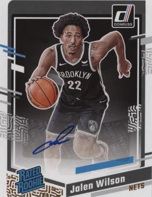 Carte Jalen Williams OKC Thunder - Panini Donruss Yellow Laser Holo 2023-24 #76/25