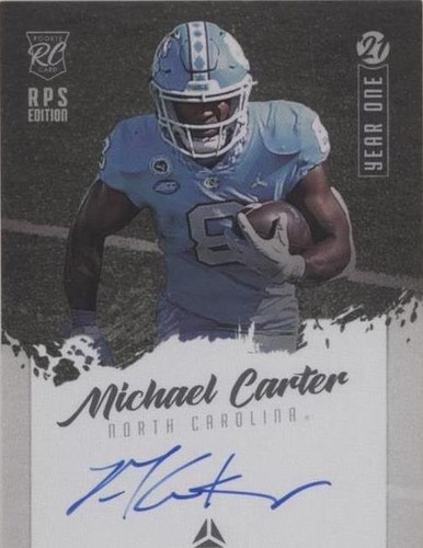 2021 Panini Luminance Michael Carter #YS-MC