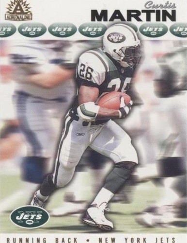 2002 Pacific Adrenaline Curtis Martin #194
