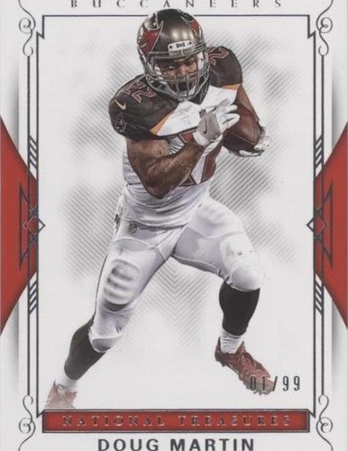 2017 Panini National Treasures Doug Martin #37