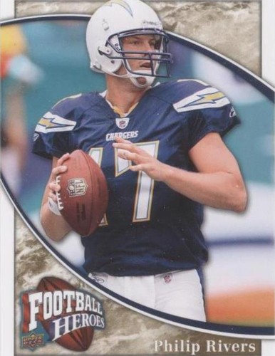 2009 Upper Deck Football Heroes Philip Rivers #61