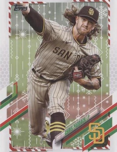 2021 Topps Holiday - Chris Paddack #HW41