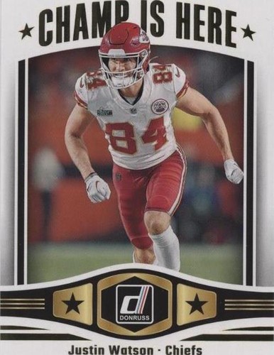 2023 Panini Donruss Justin Watson #CIH-19